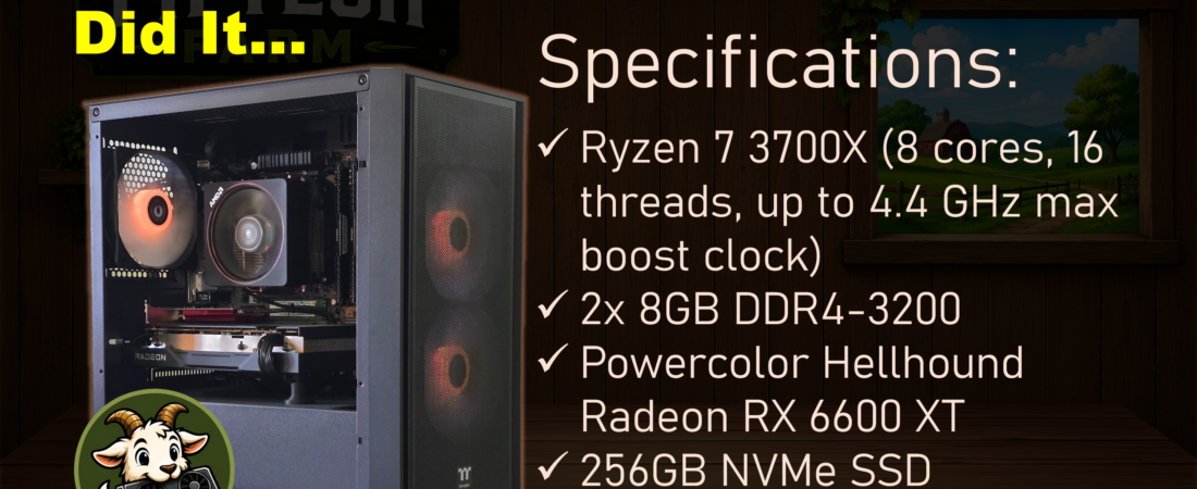 I Built a Steam Machine for Less Than $500 in 2026 (Before There WAS a Steam Machine)